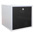 thumbnail image 2 of Buro Flotante Recamara Mdf Luz Led Ensamblado Negro, 2 of 7