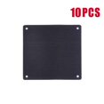 thumbnail image 1 of 120mm Black PVC PC Cooling Fan Dustproof Mesh Cover with Filter - stops dust, shields fans & devices, maintains cooling system 10pcs 8cm, 1 of 6