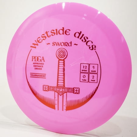Westside Discs Tournament Sword Disc Golf Distance Driver Pick Color/Weight [Stamp & Exact Color May Vary] Blue 170-172 grams