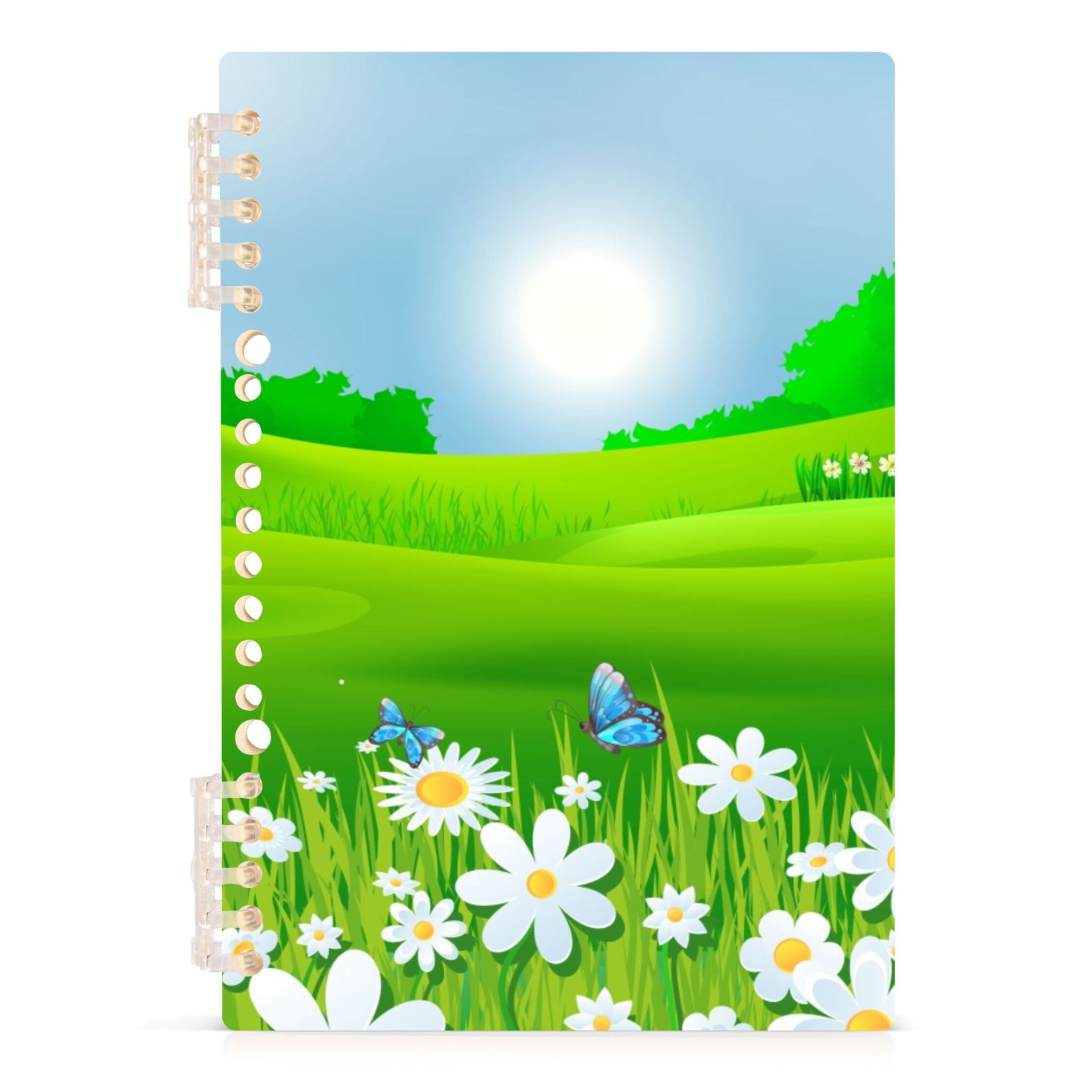 Aazon.co : Cute Spiral Notebook Journal For Woen, 200 Pages Lined Notebooks 8.5\" X 11\", A4...