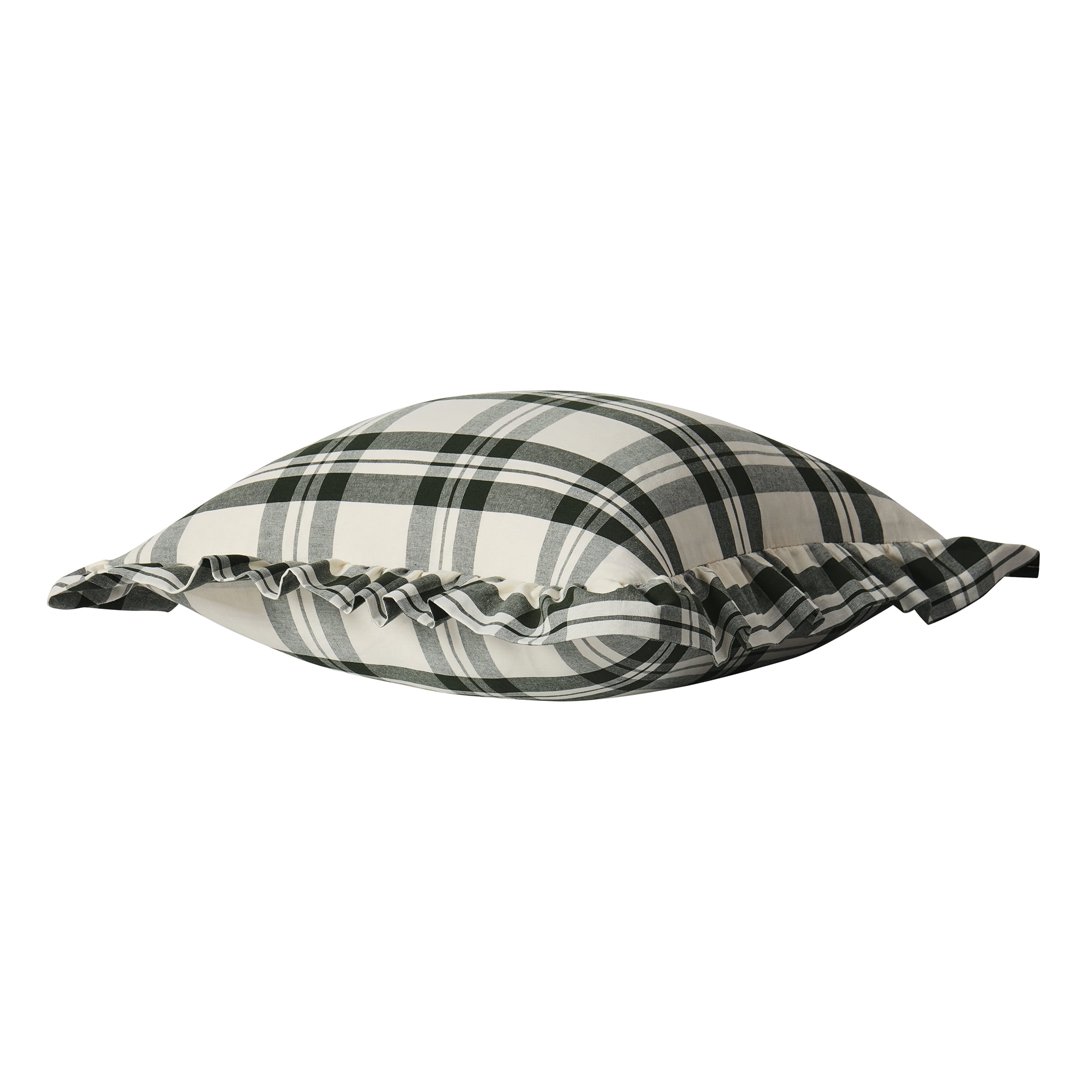 My Texas House 18" x 18" Jane Green Plaid Decorative Pillow Cover