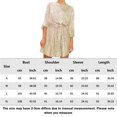 thumbnail image 2 of Vestido Sexy Con Purpurina. Vestido de noche con cordones y lentejuelas de manga larga con brillo sexy para mujer (Beige L) Ygjytge para Mujer Beige T S, 2 of 8