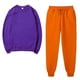 thumbnail image 2 of Puntoco Jersey De Cuello Redondo Sólido para Mujer Pantalones Deportivos Informales Conjunto Deportivo Liquidación Puntoco Puntoco-5474, 2 of 5