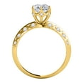 thumbnail image 4 of Aonejewelry 0.75 Ct. Ttw Halo Diamond Engagement Ring 14K Yellow Gold, 4 of 4