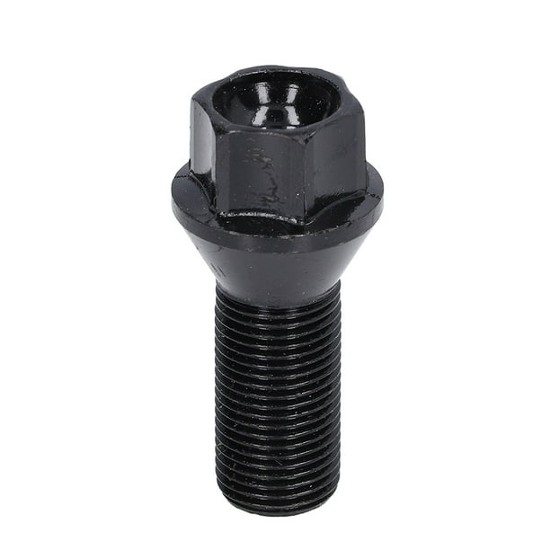 M14x1.25 Wheel Lug Bolt Nut Stud Cold Steel Black Replacement