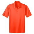 thumbnail image 5 of Yellow Rooster Mens Silk Touch Performance Polo Neon Orange 2XL, 5 of 6
