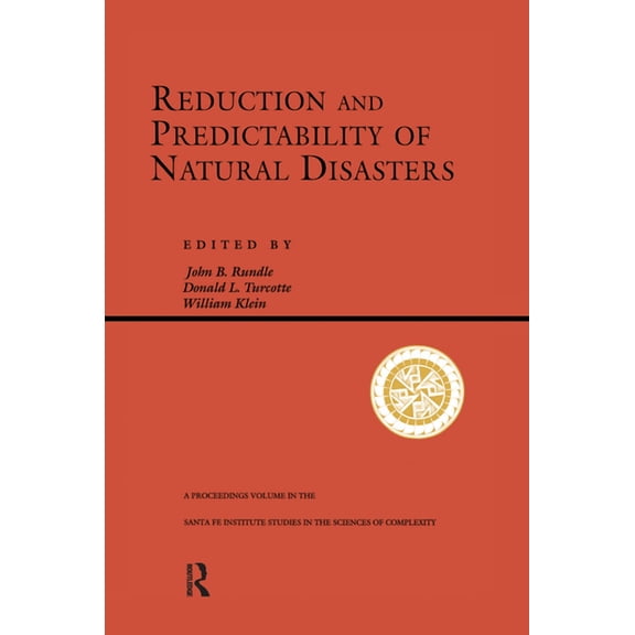 Reduction And Predictability Of Natural Disasters, (Hardcover)