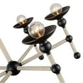 thumbnail image 3 of Alora Lighting CH343625MWCN Nadine 4 Light 25" Wide Chandelier - Matte White / Natural, 3 of 5