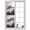 grey, variant on National Parks Window Privacy Film, Canadian Smokey Mountain Cliff Idyllic Static Cling UV Sun Blocking Heat Control Window Tint, Non-Adhesive One Way Windows Privacy Cover 19.6''x39.3''