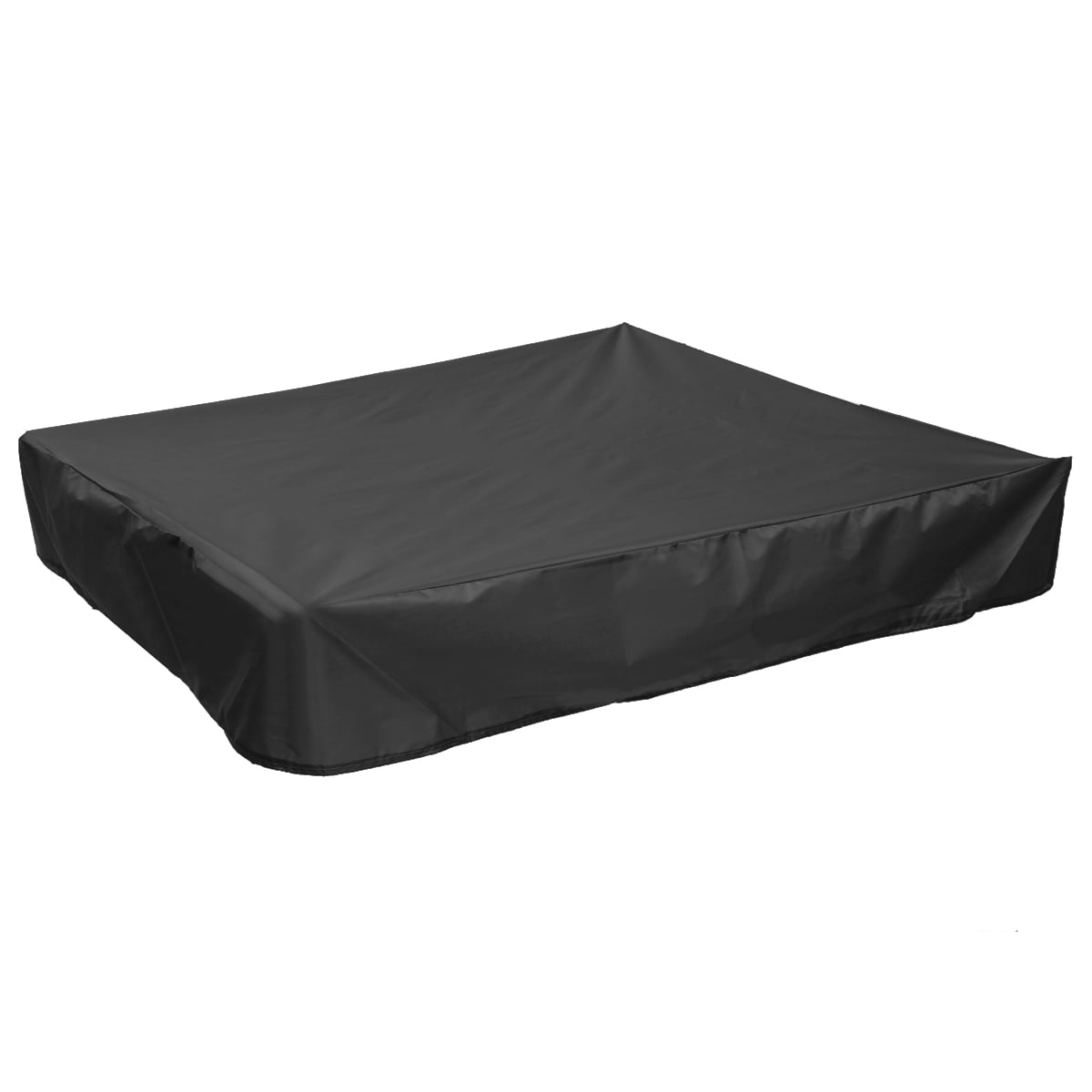 Black Sandboxes Sandpit Cover-72in，Kids Sandbox Cover for Protects Sand and Toys from Pollution Waterproof and Sun Protection 