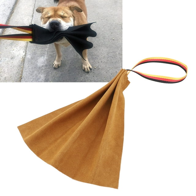 Juguete De Tela Para Mordeduras De Perros, Mejora La Fuerza De Mordida, Uso Duradero, Trapo Multiusos Para Adiestramiento De Perros, Cuero Artificial Para Perros Grandes