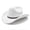 White - One Size, variant on Women's Western Denim Curved Top Hat Brim Hat English Jazz Hat Leisure White - One Size