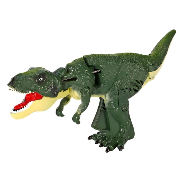 Juguete Telescópico de Dinosaurio Antiestrés, Modelo de Tiranosauro TRex con Movimiento de Cabeza y Cola