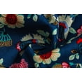 thumbnail image 3 of Vestido Para Niñas Ropa Para Niñas Bebés Niños Pequeños Estampado Floral Casual A-Line Twirly Dress Party Princess Navy Odeerbi LM103-792, 3 of 9