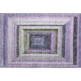 thumbnail image 2 of Addison Rugs Mayfield Premium Machine Washable Transitional Geometric Lavender Rectangle Rug, 1'8" x 2'6", 2 of 6