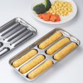 thumbnail image 4 of 6 Grids Stainless Steel Hot Dogs Stencils Diy Maker For Making Bratwurst Hot Dog, 4 of 5