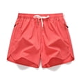 thumbnail image 6 of Zshosam Casual Shorts for Men Men's Workout Running Shorts Lightweight Gym Shorts with Zip Pockets (Watermelon Red,XL), 6 of 9