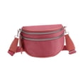 thumbnail image 3 of Bolso de hombro para mujeres Lady Lightweight Handal Purse Bolso para viajar para viajar rosa, 3 of 8