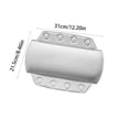thumbnail image 3 of Almohada de baño para bañera con ventosas, almohada de espuma de PVC para bañera, cojín de soporte para cabeza y cuello, accesorio para spa en casa, reposacabezas ergonómico para bañera con 8, 3 of 6