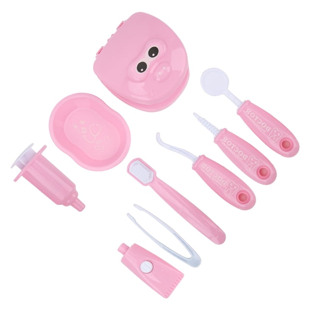 Suministros para juegos de rol de dentista BuyWeek juego de 9 piezas para niños juguete de dentista