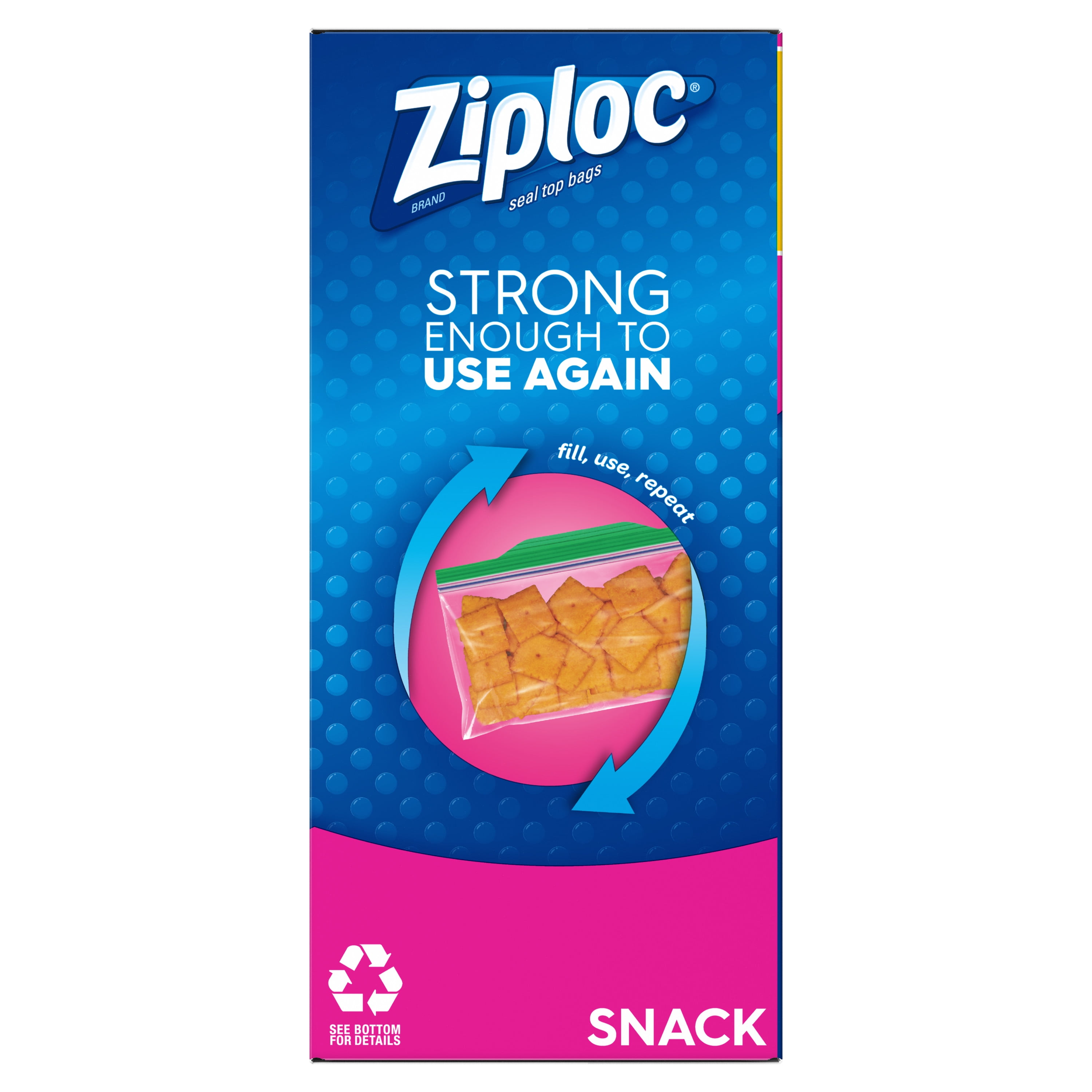 Details about   Ziploc Snack Bags 280 ct