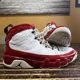 thumbnail image 1 of Ni - ke Ni - ke Air Jordan 9 Retro Gym Red Size 11 Men’s White Red 302370-160 Used, 1 of 5
