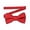 Red, variant on Formal Satin Pre-Tied Bow Tie Adjustable Neck Accessory for Kids Adults Adjustable Pre Tied Bowtie for Wedding Party