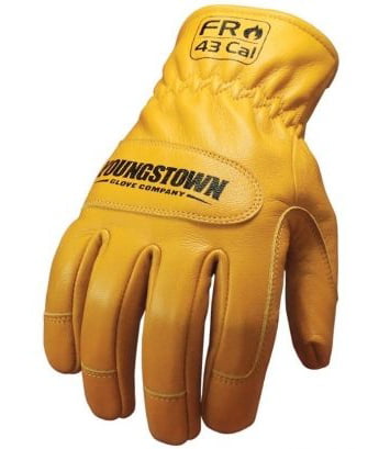 Youngstown Glove 12-3365-60-XL FR Ground Glove Lined with Kevlar X-Large Tan 