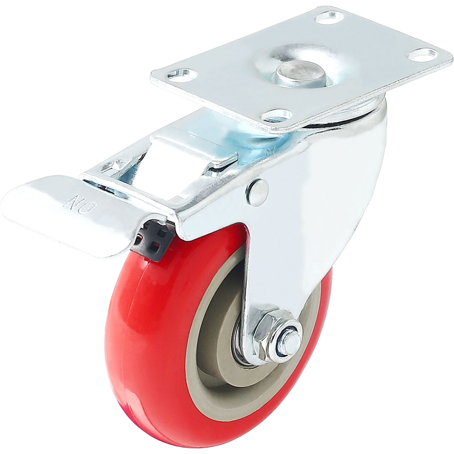 Spring Loaded Gate Castor 101mm