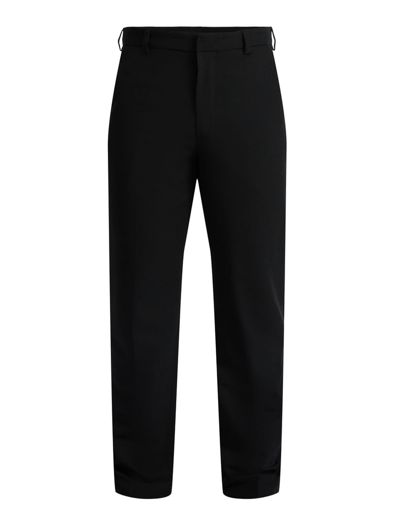 George Men's Comfort Dress Pants, Size: 34 x 32, Black