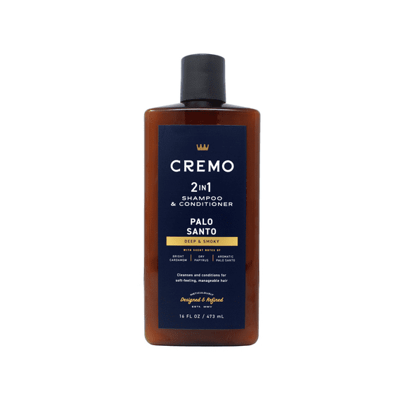 Cremo Palo Santo 2-in-1 Shampoo & Conditioner, 16 Oz