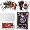 thumbnail image 4 of Baraja de cartas Gemstone Deck premium impermeable de 54 piezas, 4 of 9