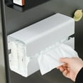 thumbnail image 4 of Ovzne Kitchen Tools Refrigerator Magnetic Paper Drawer Box Bathroom Washcloth Box Kitchen Multifunctional Storage Household Magnetic Paper Towel Box Open Ended Mo On Clearance, 4 of 6