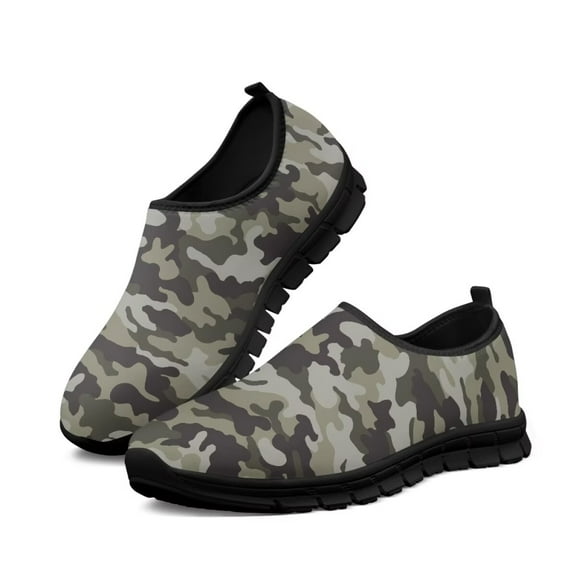 CHAQLIN Men's Orthopedic Slip-On Loafers Walking Shoes with Arch Support Leisure Vintage Flat Walking Shoes for Foot and Heel Pain Relief