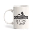 thumbnail image 1 of Congratulations on Becoming a Lawyer 15oz Coffee Mug, 1 of 3