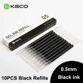 thumbnail image 1 of Senbaida Original Mi Gel Pen, Gel Pens, with Replacement Refills, 0.5mm, Blue Black Red Ink, 10 Count, 1 of 6