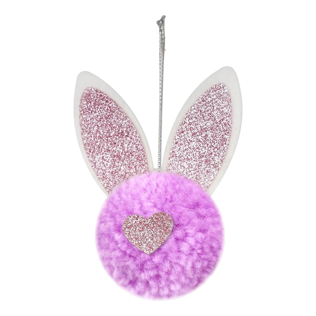 Welcome Home Decorations Easter Hanging Ornaments Plush Bunny Tree Ornaments Bunny Butt and Ears Design Bunny Decorations Spring Hanging Decorations Easter Basket Tree Decorations Easter Hanging Deco