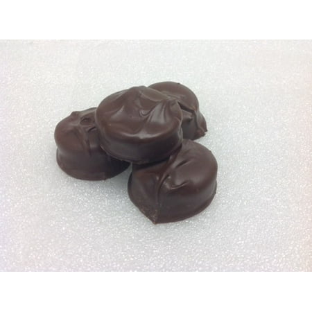 Chocolate Patties - Asher's Thin Mint Peppermint Patty Dark Chocolate Candy 1 pound