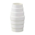 thumbnail image 3 of Rhenna Layered Design Round Ceramic Vase, 3 of 8