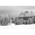 thumbnail image 3 of Deiter, Lori 24x17 Black Modern Framed Museum Art Print Titled - Snowy Lava Mountain, 3 of 5