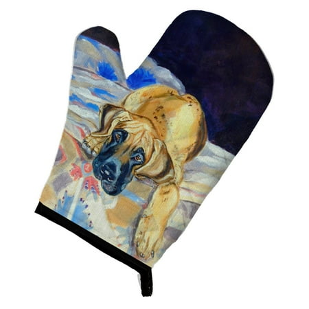 

Carolines Treasures 7258OVMT Fawn Great Dane Oven Mitt Large multicolor