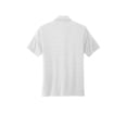 thumbnail image 4 of MERCER+METTLE Unisex Stretch Jersey Polo | Short Sleeve Work Polo for Men & Women, Moisture Wicking Jersey Shirt - White M, 4 of 4
