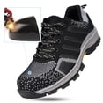 thumbnail image 4 of Botas de trabajo, zapatos de seguridad transpirables para hombres Zapatos de seguridad Botas de seguridad Solución innovadora, 4 of 8