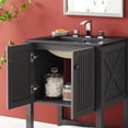 thumbnail image 3 of Modway Steam 24" Bathroom Vanity in Gray Black, 3 of 11