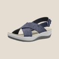 thumbnail image 1 of Zapatillas de verano para mujer, zapatos informales para mujer, sandalias con cuña de plataforma ligera Wmkox8yii nm7388, 1 of 4