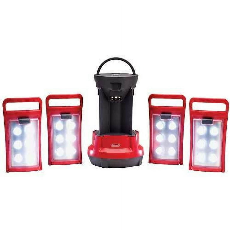 Coleman Quad LED Lantern Red/ Black 2000024041 - Walmart.com Coleman Quad LED Lantern Red/ Black 2000024041 - Walmart.com