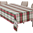 thumbnail image 2 of SARO 5002.M70140B 70 x 140 in. Rectangle Vernor Plaid Design Holiday Tablecloth  Multi Color, 2 of 4