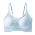thumbnail image 4 of Fatuov Womens No Underwire Bra Push Up Comfortable Front Closure Bra for Casual Full Coverage Breathable Bra, All-Day Wear, Underwear 34A, 4 of 5
