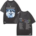 thumbnail image 1 of Camisetas Eminem para hombre y mujer, camisa informal de gran tamaño con cuello de algodón, estilo Hip Hop, Harajuku, ropa de verano, 1 of 4