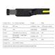 thumbnail image 4 of Rechargeable Headlamp Led Head Torch Motion Sensor Head Light For Hiking, 4 of 4